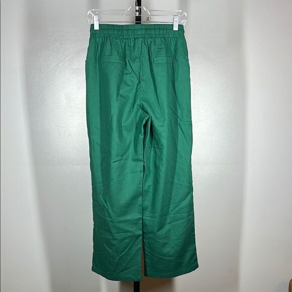 Green Drawstring Pants - Picture 2 of 8